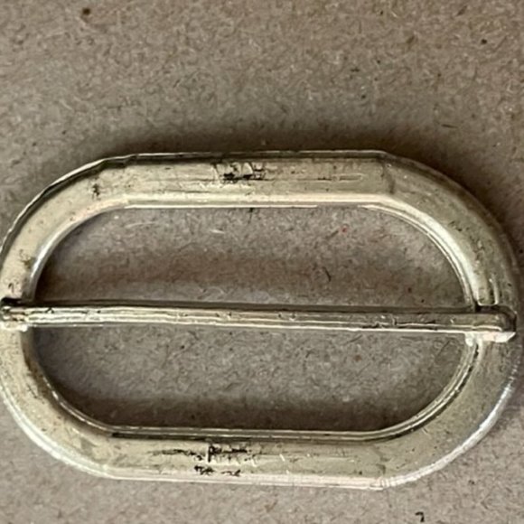 1920's Belt Buckle or Scarf Clip Gorgeous Rhinestones I can't read the marks - Picture 11 of 12